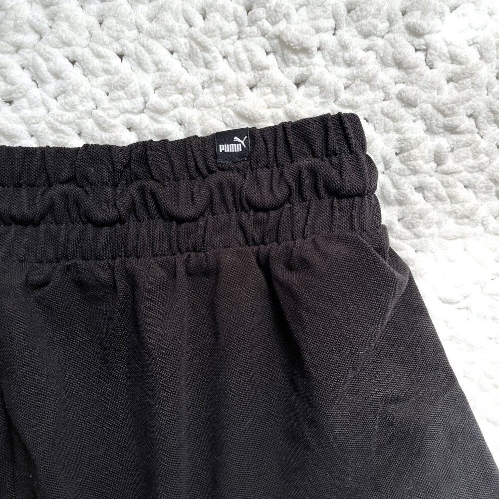 NWT Puma Textured Summer Shorts (Black) S - Picture 5 of 8